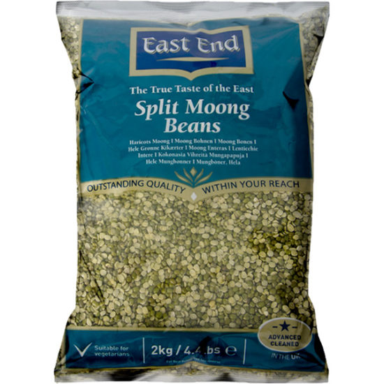 East End Split Moong Beans 2kg – Umami Foods Dublin Ireland