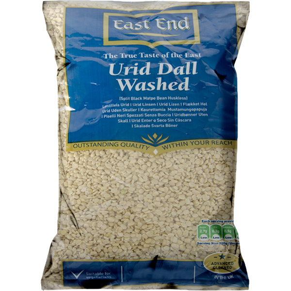 East End Urid Dall Washed 500g – Umami Foods Dublin Ireland