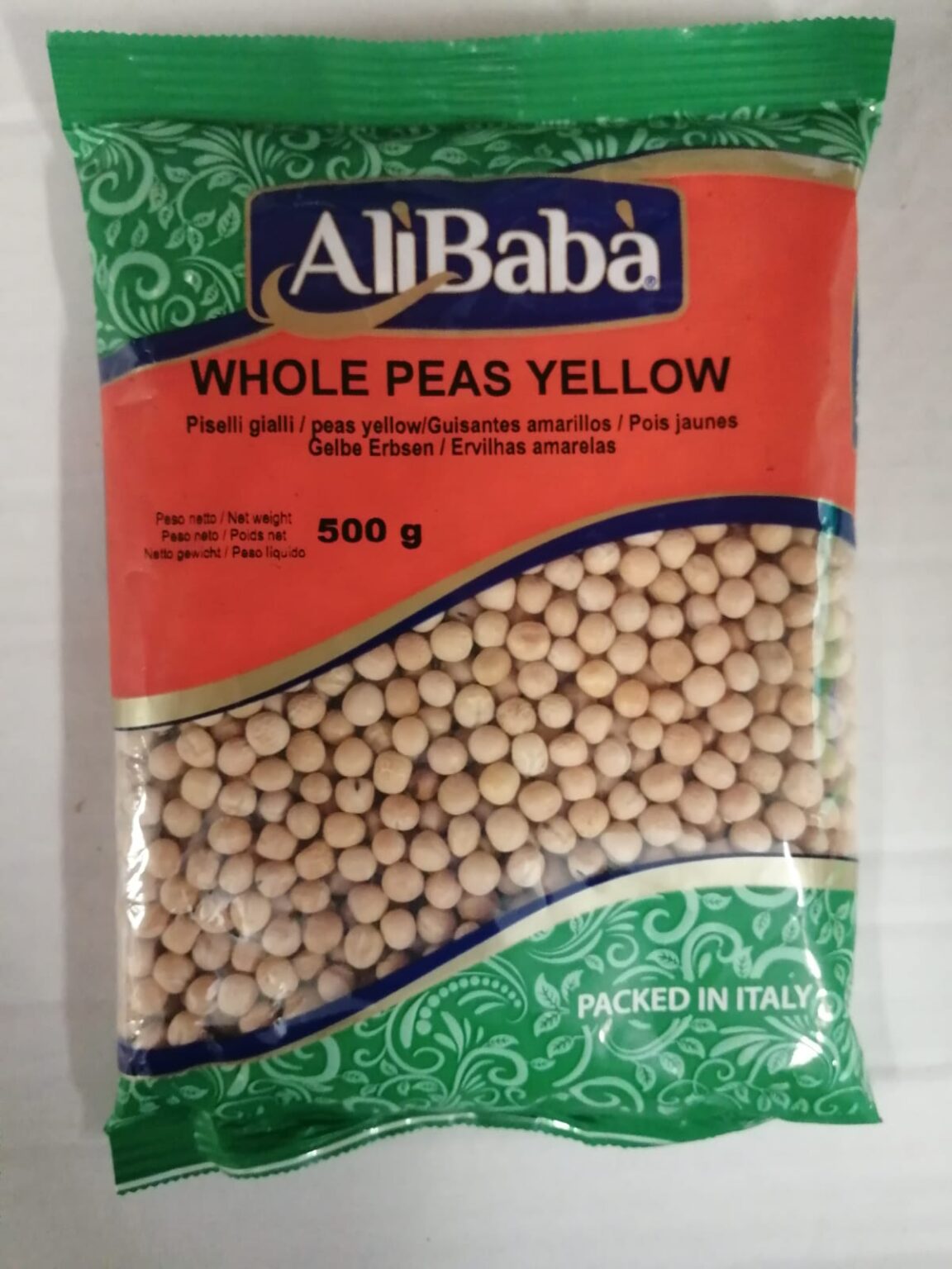 Ali Baba Whole Peas Yellow 500g – Umami Foods Dublin Ireland