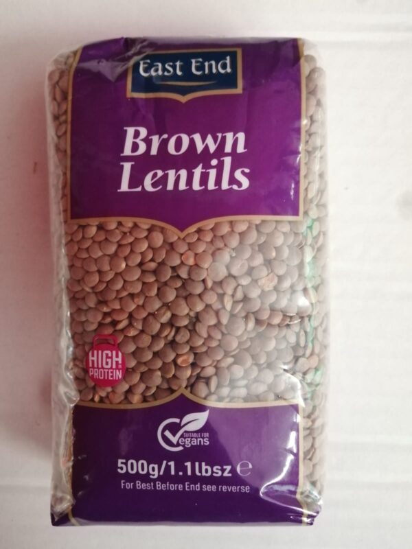 East End Brown Lentils 500g – Umami Foods Dublin Ireland