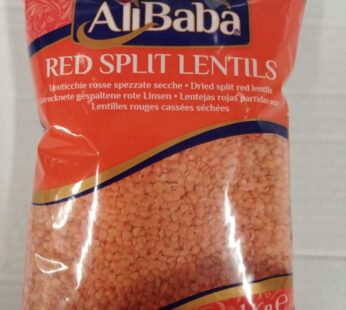 ALI BABA RED SPLIT LENTILS 1KG
