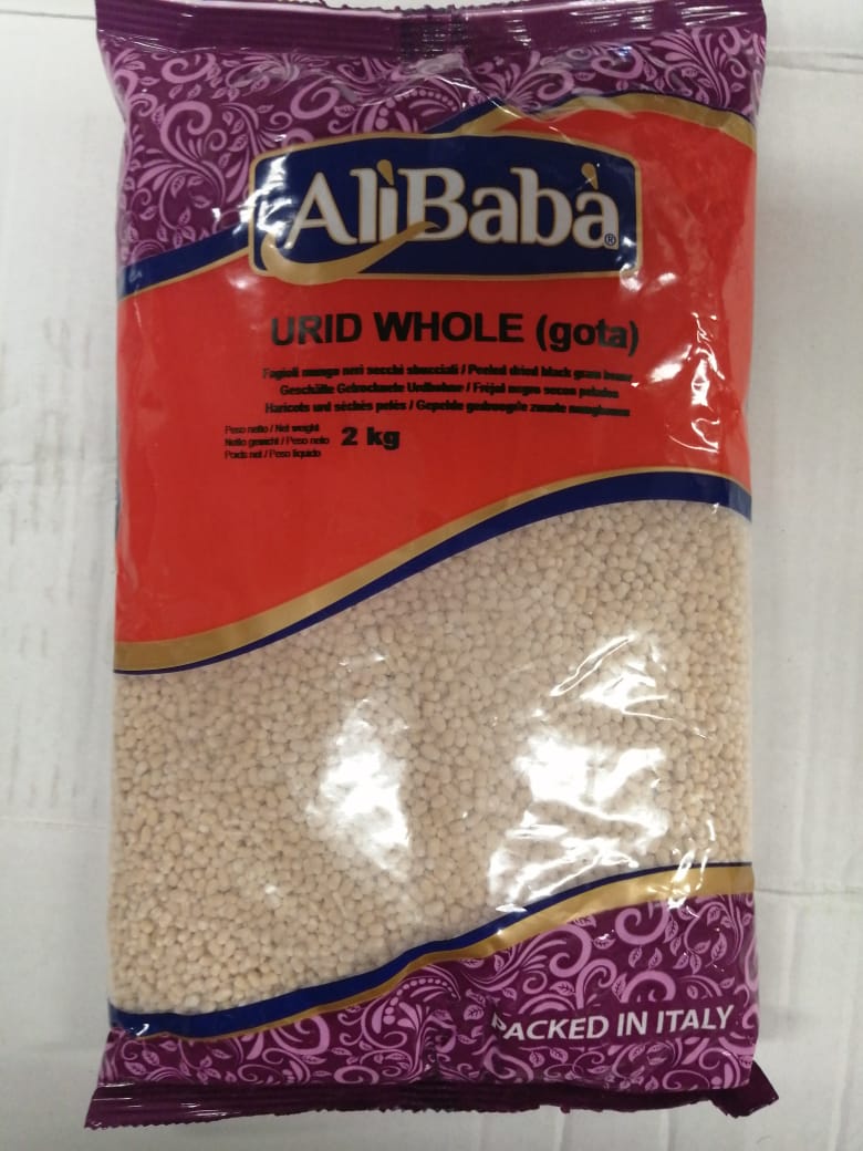 Ali Baba Urid Whole Gota 2kg – Umami Foods Dublin Ireland