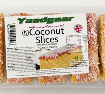 YAADGAAR COCONUT SLICES 5PCS