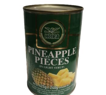 HEERA PINEAPPLE PIECES 425G