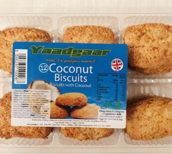 YAADGAAR COCONUT BISCUITS 12PCS