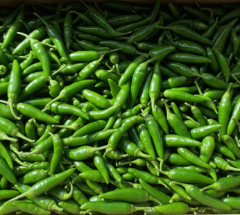 FRESH GREEN CHILLI 250G