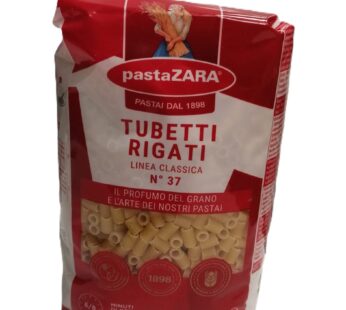 PASTA ZARA TUBETTI RIGATI 500G