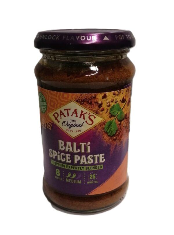 PATAK’S BALTI SPICE PASTE MEDIUM 283G – Umami Foods Dublin Ireland