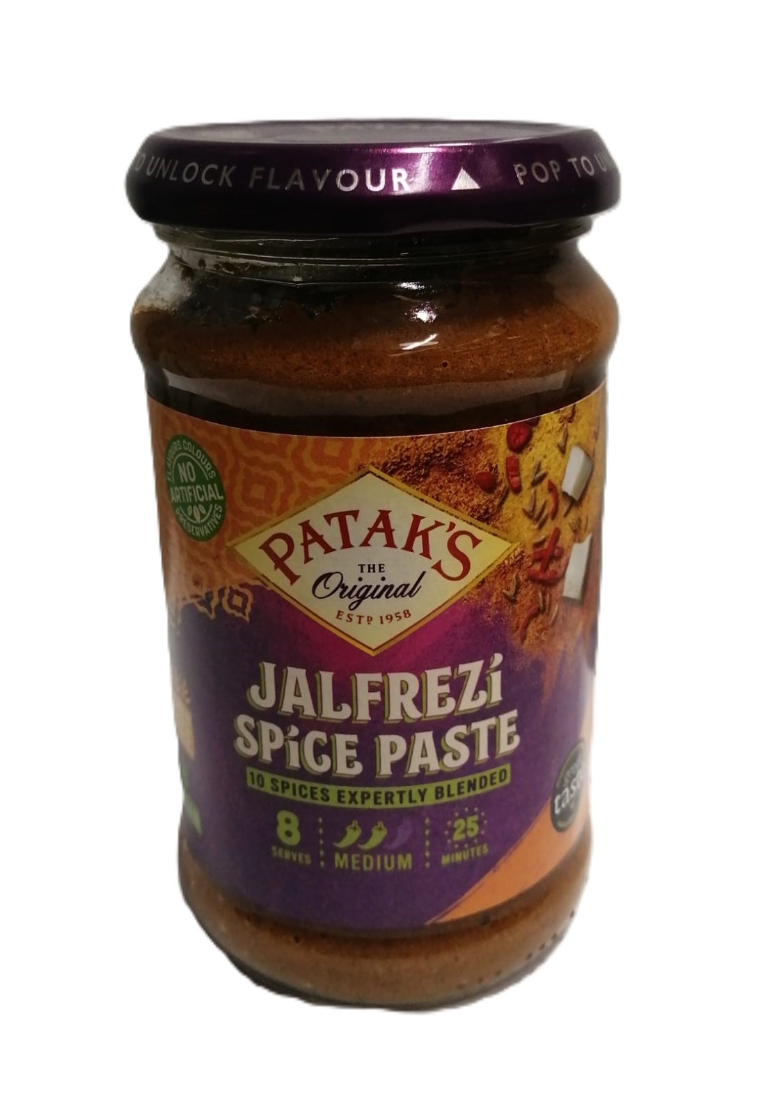 PATAK’S JALFREZI SPICE PASTE 283G – Umami Foods Dublin Ireland