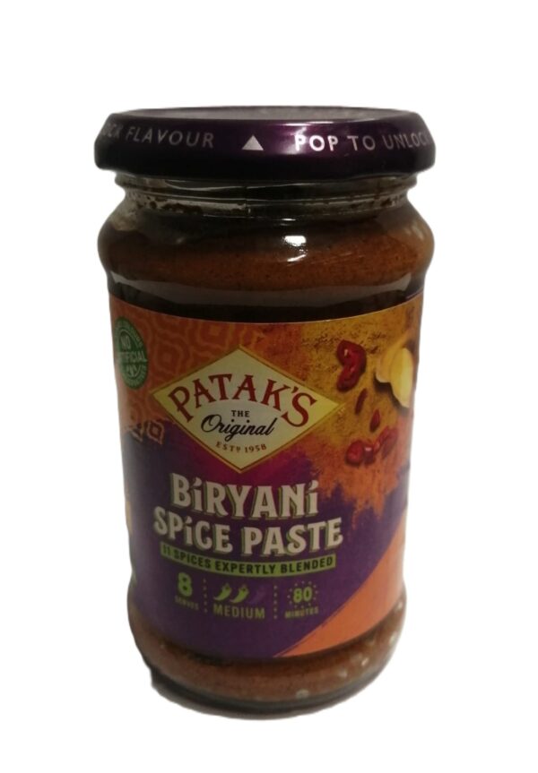 PATAKS BIRYANI SPICE PASTE 283G – Umami Foods Dublin Ireland