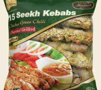 CROWN 15 SEEKH KABAB CHICKEN GREEN CHILLI