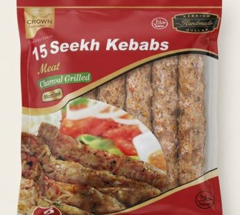 CROWN 15 SEEKH KEBABS LAMB 900G