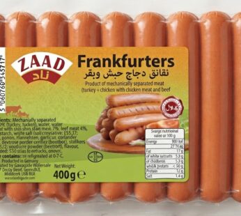 ZAAD SAUSAGE BEEF 400G
